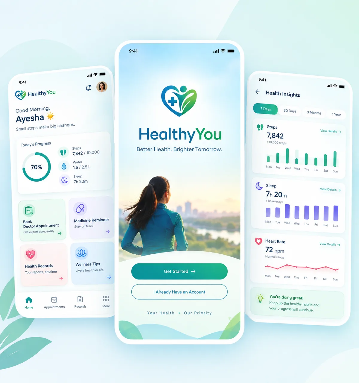 HealthyYou screenshot 1
