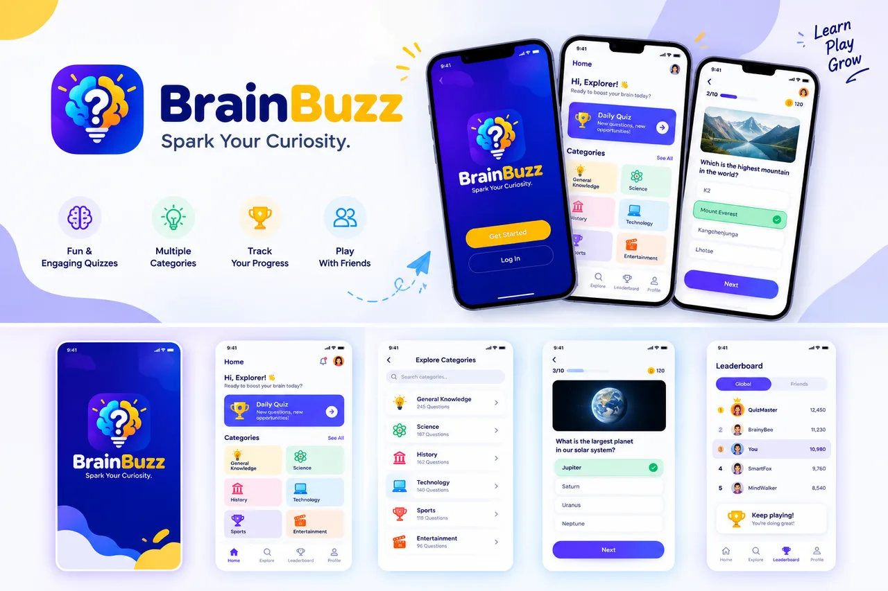 BrainBuzz screenshot 1